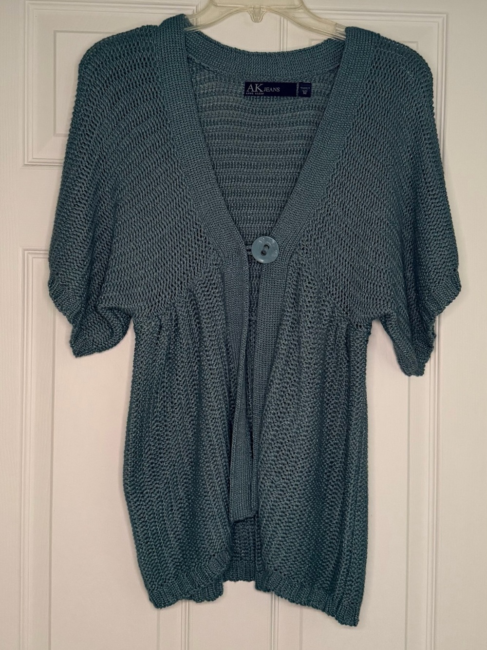 Anne Klein Jeans Teal Cardigan-Medium